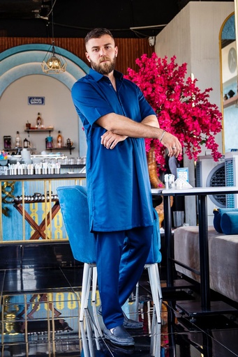 بدلة قصيرة نص كم رجالي